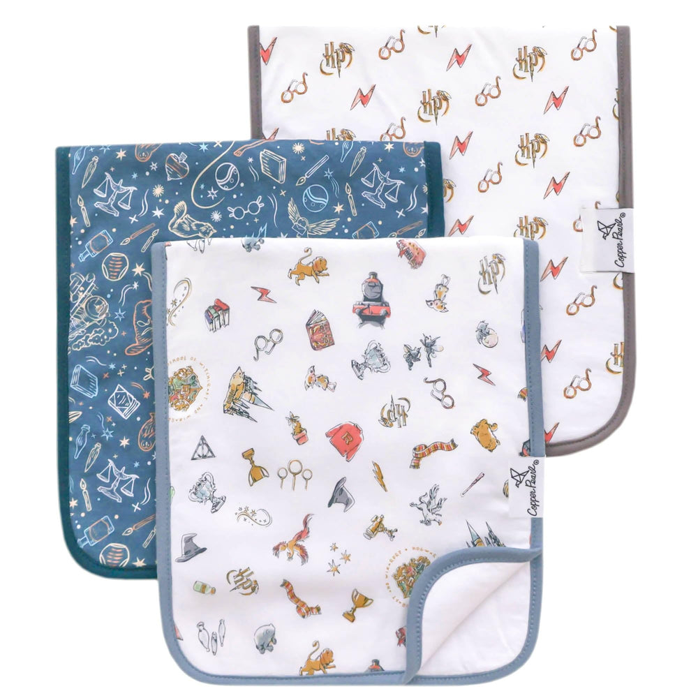 Copper Pearl Premium Baby Burp Cloths front-pattern design for daily use