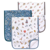 Copper Pearl Premium Baby Burp Cloths front-pattern design for daily use
