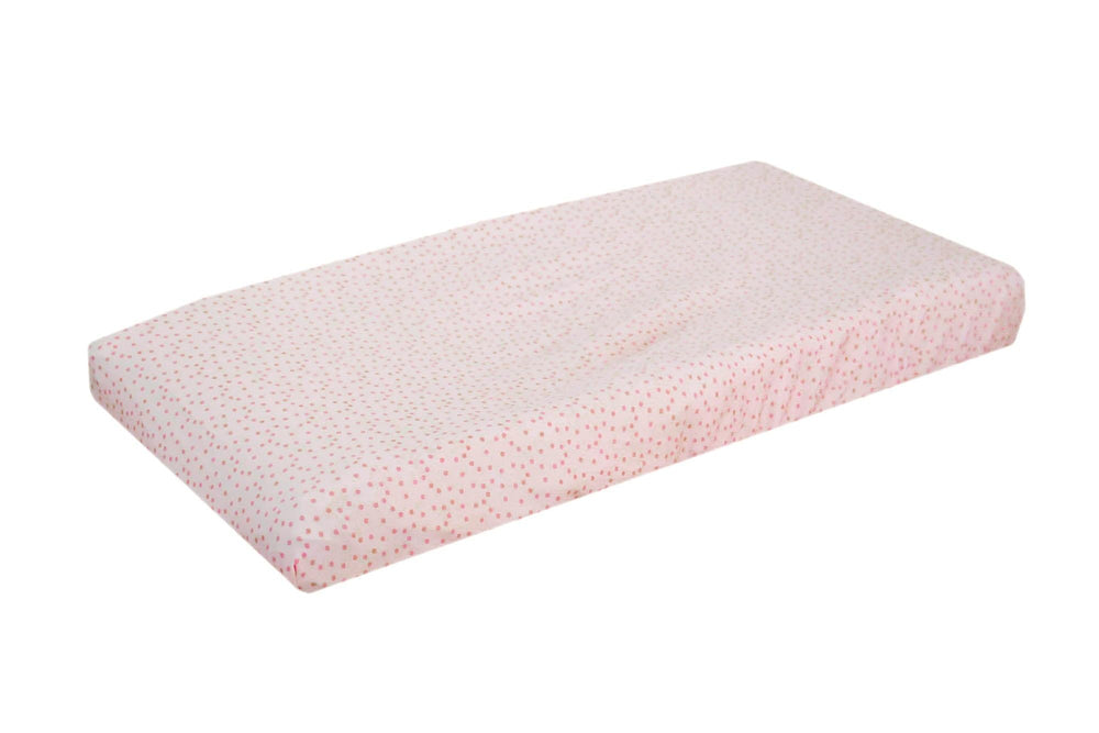 Copper Pearl premium knit changing pad cover universal fit on standard pads for tidy nursery.