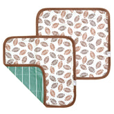Copper Pearl security blanket set of two on-the-go portability for self-soothing