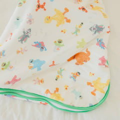 Copper Pearl Sleep Sack top-to-bottom zipper for easy nighttime changes