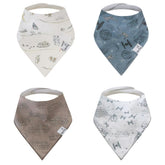 Copper Pearl Tatooine bandana bibs front view with stylish drool protection for outfits