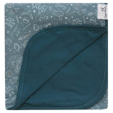Copper Pearl three-layer blanket close-up highlights ultra-soft texture for cozy newborn cuddles.
