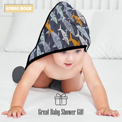 CORAL DOCK Velvet texture close-up highlights ultra-absorbent fabric and soft baby feel