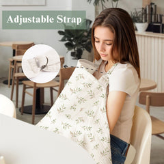 Coreeky muslin fabric closeup highlights soft, breathable cotton.