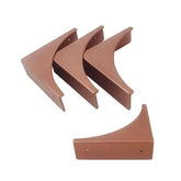 Corner Protector for furniture edge in bronze finishes safeguards corners and adds vintage charm.