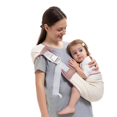 COSDIG Baby Carrier adjustable-straps provide secure, customizable fit for daily walks.