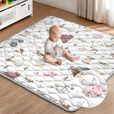 Cosovia Baby Play Mat open area design for spacious tummy time