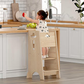 COSYLAND toddler standing tower fully assembled for kitchen participation