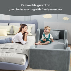 COSYSUPER Toddler Floor Bed assembly instructions highlighting quick setup