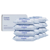 Coterie baby wipes packaging in a 16-pack for easy storage and travel