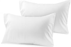 COTTON STICH toddler pillowcase 14x19 close-up showing soft Egyptian cotton for gentle skin.