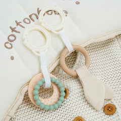 COTTONBEBE cushion cover is machine-washable for easy cleaning after mess moments