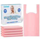 Covfresh diaper bags box front, compact unscented disposal solution for odor control