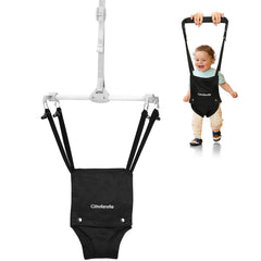 Cowiewie Baby Door Jumper securely fits doorways for safe, enjoyable bouncing sessions.