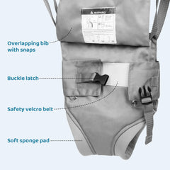 Cowiewie folded door jumper storage illustrates space-saving, easy storage after use.