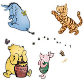CoziDek Winnie Pooh wall decal large cover adds timeless charm and a soft nursery ambiance.