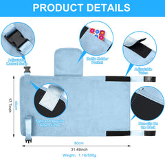 COZYBONDER foldable carry bag keeps the bed compact for easy travel.