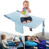 COZYBONDER toddler airplane bed setup offers a comfy hammock for kids on flights.