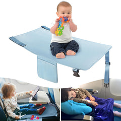 COZYBONDER toddler airplane bed setup offers a comfy hammock for kids on flights.