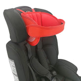 Cozyin Baby adjustable head support shows four sizes for universal fit and comfort.