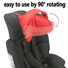 Cozyin Baby soft-sides cushion molds to sleeping neck for gentle support.