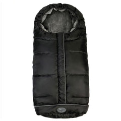CozyMe stroller footmuff universal-fit demonstrates secure attachment for active toddlers