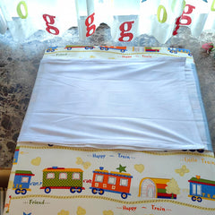 Cozysilk bassinet slip shows breathable mesh back for airflow.