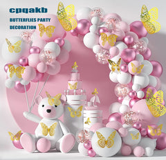 cpqakb 3D butterfly wall decor style 1 5 inch butterflies add dramatic focal points on walls