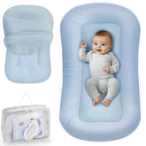 Cpzzkq Baby Lounger ZumaBlue full view showing safe, cozy space for supervised play