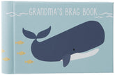 C.R. Gibson Carter's Blue Under The Sea album cover with whale for keepsake baby memories.