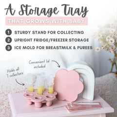 Cradle & Grace easy-clean design supports steaming or boiling sterilization after use.