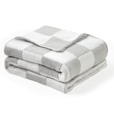 CREVENT cozy chenille baby blanket closeup fabric showing soft warmth for baby snuggles.