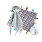 CREVENT Cozy Plush Penguin head image for comforting tactile cuddle during quiet time