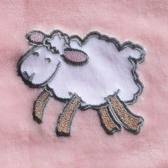 CREVENT pink-sheep-design-baby-blanket nursery charm