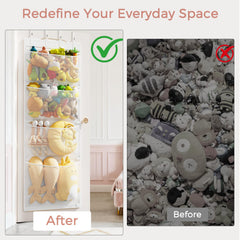 Criusia door organizer enables quick, tool-free assembly for tidy play spaces.