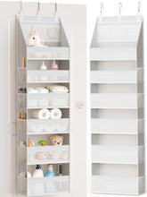 Criusia over-the-door organizer on-door-setup demonstrates space-saving six-shelf storage.