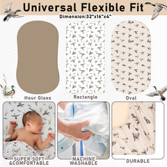 CroBlissful soft bassinet sheets fabric gentle on baby's skin