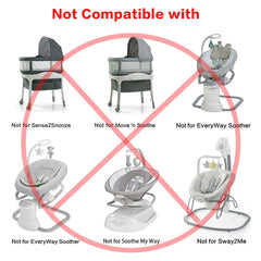 CSDWELL 5V swing cord length 6.7 feet enables flexible setup.