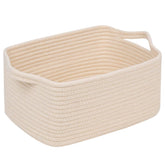 CubesLand Cube Storage Basket with rectangular shape for tidy shelves.