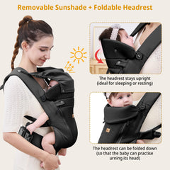 CUBY adjustable straps adapt to your growing child