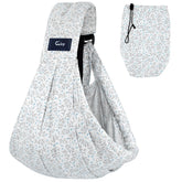 CUBY Wrap Baby Sling Carrier front-view for quick, comfortable front carries.