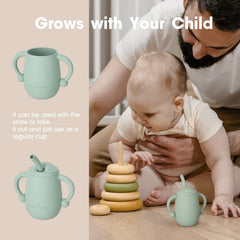 Cuddle Campus open cup for babies 6+ months supports transition learning.