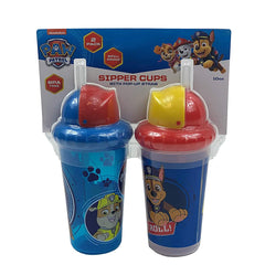 Cudlie Paw Patrol baby boy sippy cups with straw for easy, spill-free hydration.
