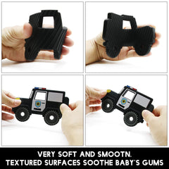 Cuebo freezer-safe teether can chill to comfort sore gums.