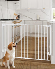 Cumbor 34-inch extra-tall gate on stairs for secure safety
