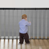 Cupount Banister Guard closeup shows sturdy baby-safe mesh blocking finger access.