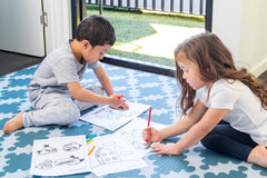 Cushmat non-toxic certified materials ensure safe playtime for infants