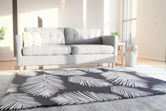 Cushmat stylish-reversible-foam-play-mat side profile showing thick cushioning and reversible design