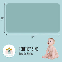 Cute Castle breathable multi-layer structure close-up highlighting absorbent cotton muslin.